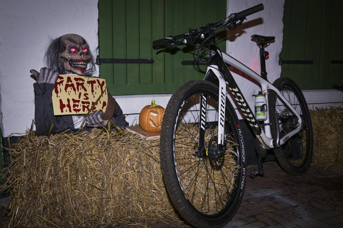 Halloween mountainbiketocht