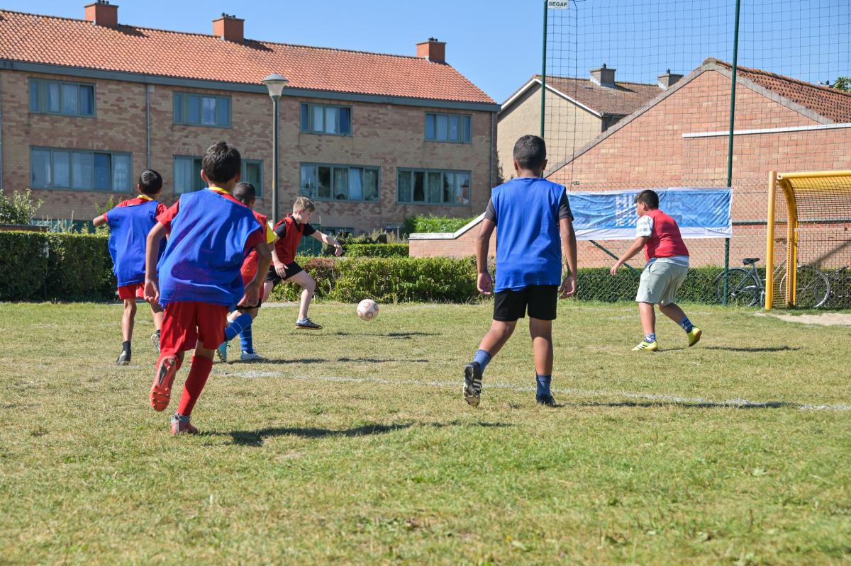 voetbaltornooi in de Silicobuurt