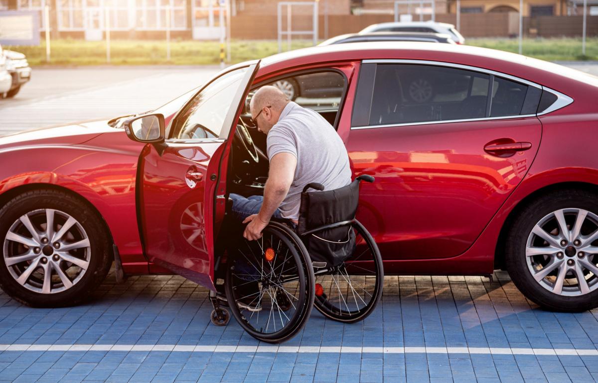 parking voor invaliden