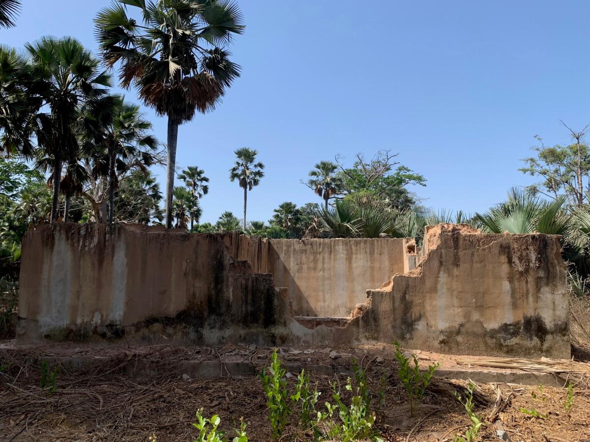 Gezondheidspost in het dorpje Eguilaye in Senegal