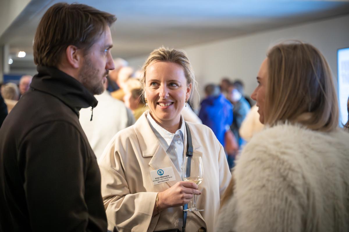 Willem Ringoot van Leerwijzer won een award op de avond voor ondernemers in Koksijde