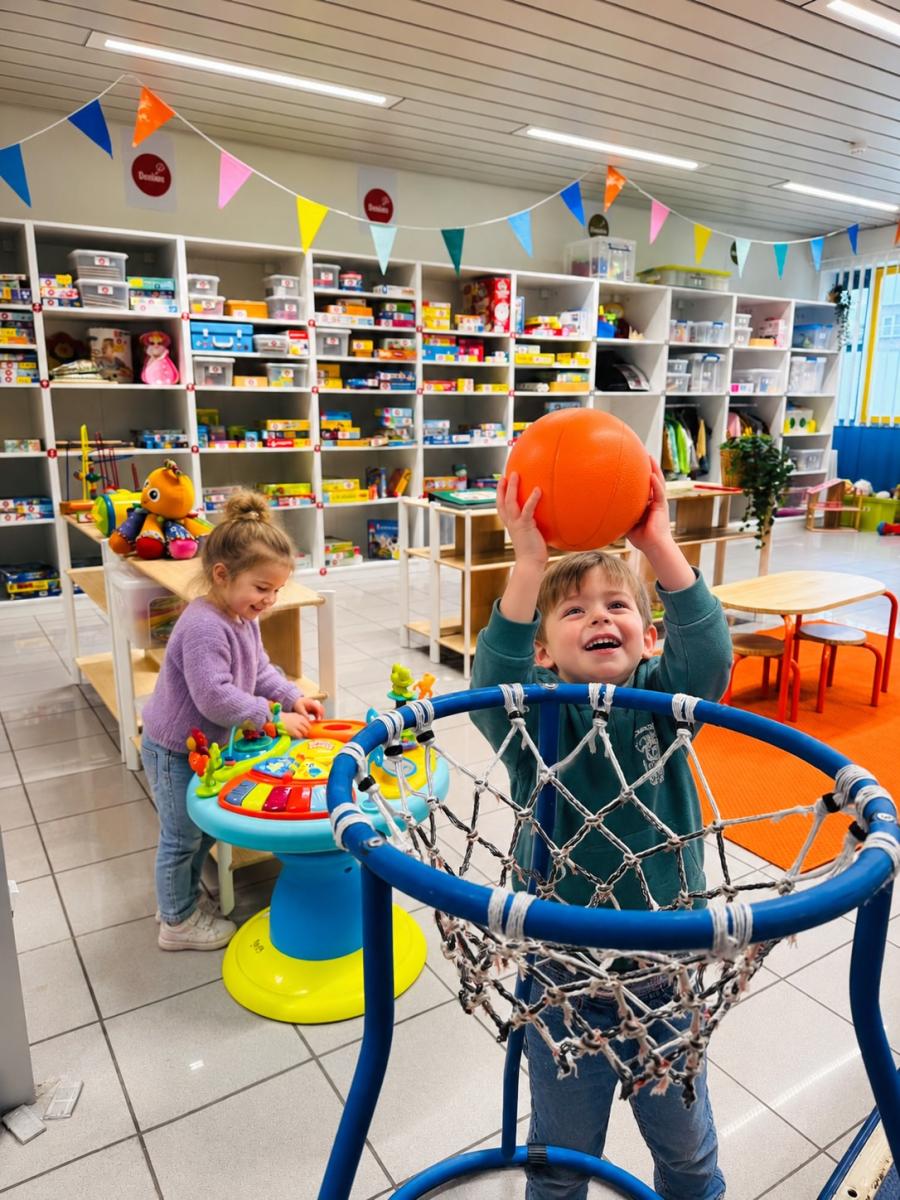 De vernieuwde speelotheek