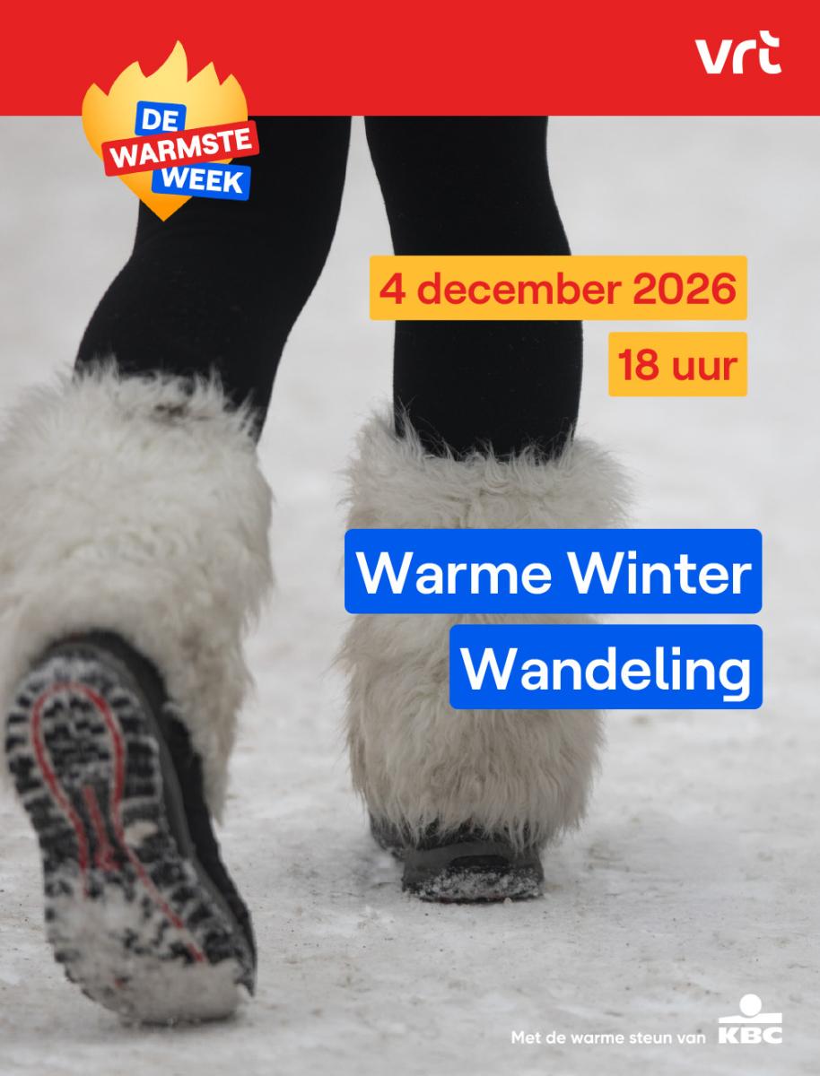Affiche De Warme Winter Wandeling op 4 december 2026